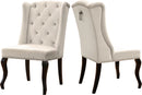 Suri Cream Velvet Dining Chair