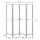 Deepika Four-Panel Room Divider