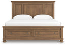 Feddinger Panel Storage Bed