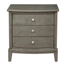 Cotterill 3 Drawer Nightstand in Gray 1730GY-4