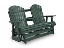 Shell Beach Outdoor Loveseat Glider