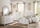 Lucida 6 Drawer Dresser in White 2039W-5