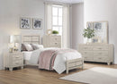 Quinby Mirror in Light Brown 1525-6