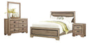 Beechnut Queen Panel Bed in Natural