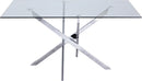 Xander Chrome Dining Table