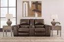 Alessandro Power Reclining Loveseat with Console