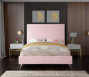 Jasmine Pink Velvet Full Bed