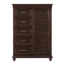 Cardona Wardrobe Chest in Driftwood Charcoal 1689-10