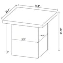 Devar End Table