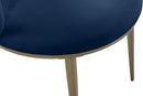 Skylar Navy Velvet Dining Chair
