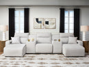 Modmax II Power Reclining Sectional with Chaise and Consoles