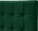 Elly Green Velvet Full Bed
