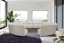 Infinity Cream Velvet 12pc. Modular Sectional