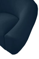 Riley Navy Velvet Chair