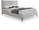 Hunter Cream Linen Queen Bed