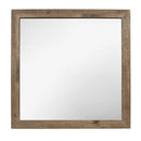 Mandan Mirror in Weathered Pine 1910-6