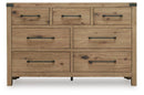 Ridgester Dresser and Mirror
