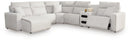 Modmax II Reclining Sectional with Chaise and Audio Console