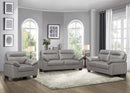 Denizen Loveseat in Gray 9537GRY-2