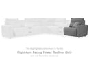 Modmax II Power Reclining Sectional with Chaise and Audio Consoles