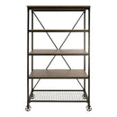 Millwood 40"W Bookcase in Pine 5099-17