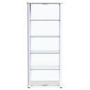 Aero Curio Cabinet with LED Lighting