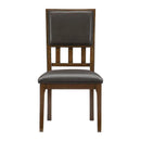 Frazier Park Side Chair in Dark Cherry (Set of 2)