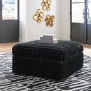 Midnight-Madness Oversized Accent Ottoman