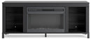 Cayberry 60" TV Stand with Electric Fireplace