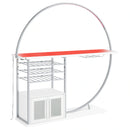 Risley Wine Cabinet with LED Lighting