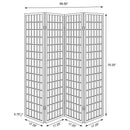 Roberto Four-Panel Room Divider