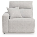 Modmax II Power Reclining Sectional with Chaise and Audio Consoles