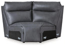 ModZ Power Reclining Sectional with Audio Console