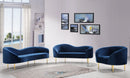 Ritz Navy Velvet Sofa