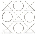 XOXO Chrome Stainless Steel Wall Decor
