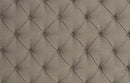 Vermillion Queen Upholstered Panel Bed in Gray 5442-1*