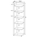 Alder Corner Bookcase