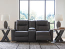 Mackmenville Reclining Loveseat with Console