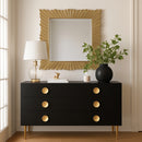 Golda Gold Leaf Mirror