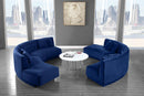 Kenzi Navy Velvet 2pc. Sectional