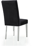 Juno Black Velvet Dining Chair