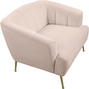 Tori Pink Velvet Chair