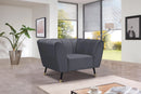 Beaumont Grey Velvet Chair
