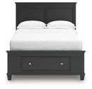 Lanolee Panel Storage Bed