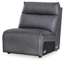 ModZ Power Reclining Sectional with Audio Console