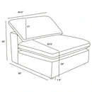 Raleigh Armless Chair