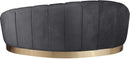 Shelly Grey Velvet Chaise