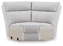 Social Pointe Reclining Sectional with Storage Consoles