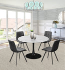 Annie Grey Velvet Dining Chair