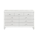 Alonza 9 Drawer Dresser in White 1845-5